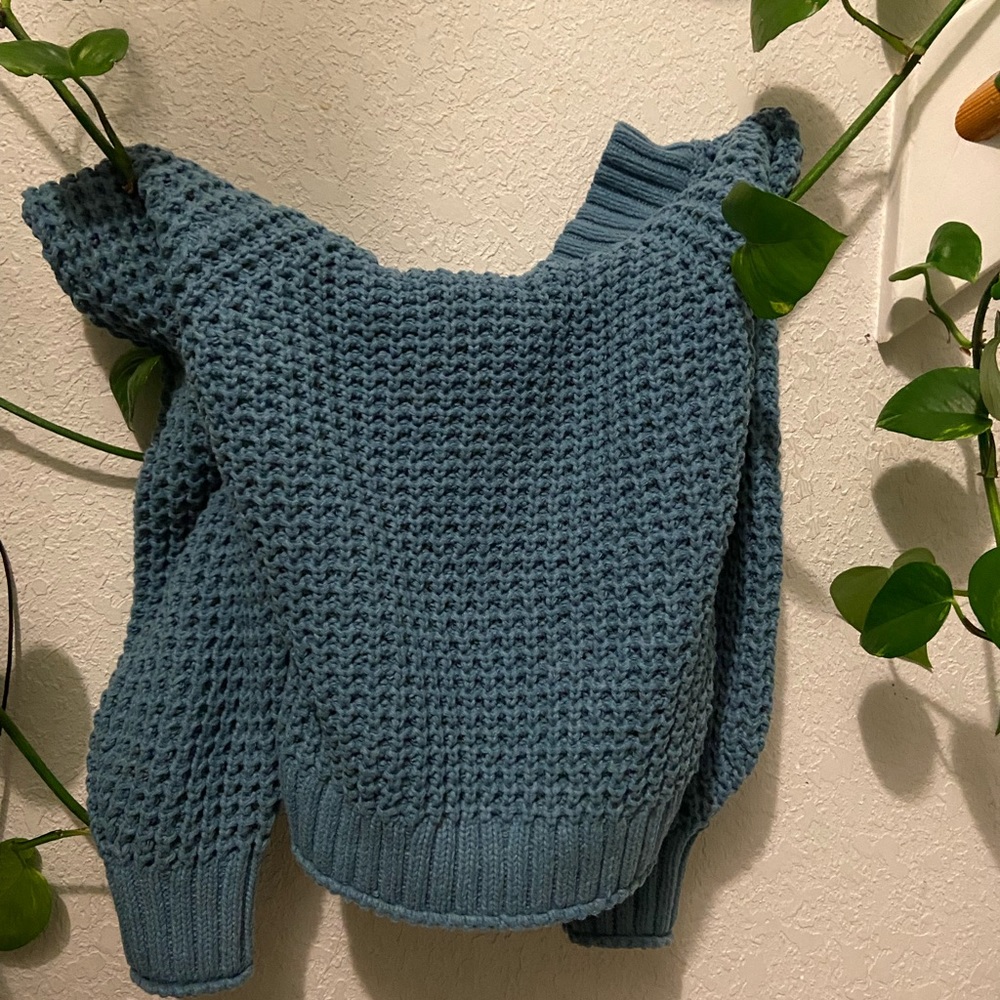 Off the shoulder sweater